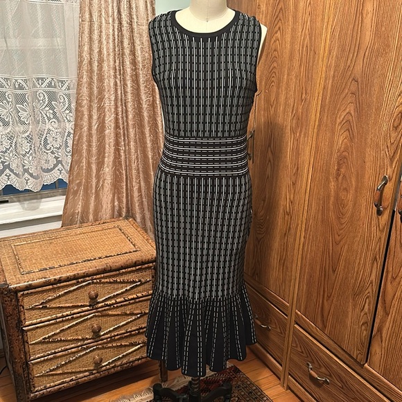 🌺🌺 NWT TAHARI GADE DRESS SIZE L - Picture 2 of 11